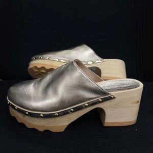 Silver Clogs